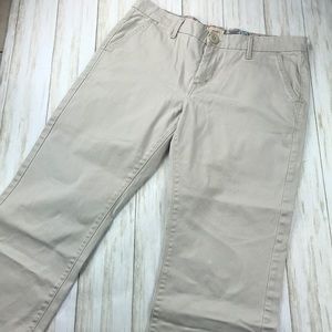 Levi’s 10” Rise Khaki Wide Leg Capri